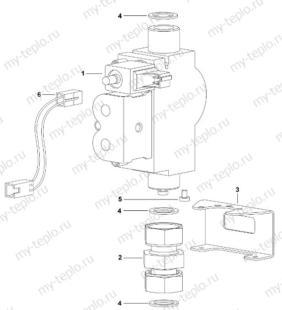Купить запчасти Buderus Logamax U022-24К в Костроме