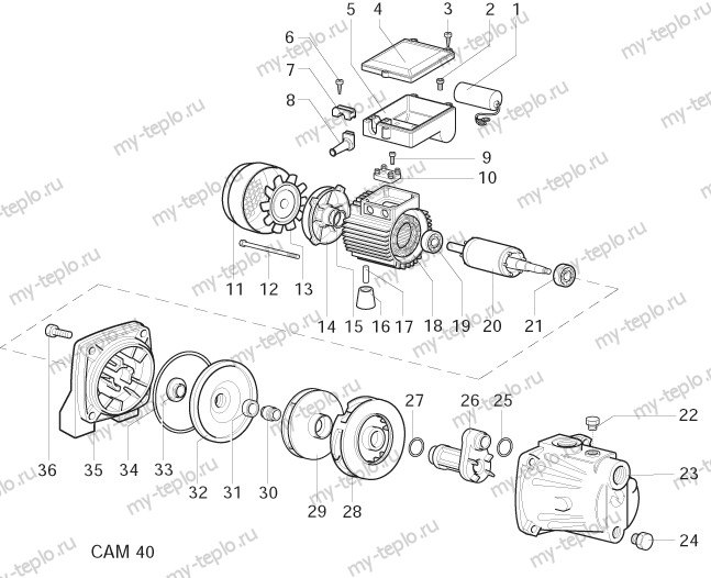 Запчасти Speroni САМ 40 купить в Костроме