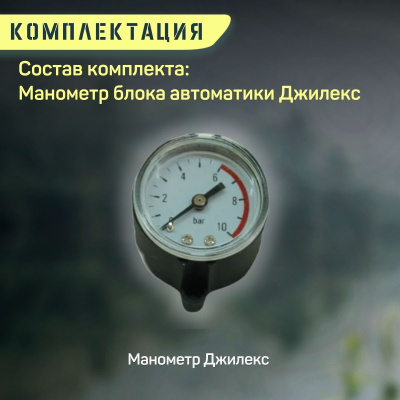 Манометр блока автоматики Джилекс (manomBAdzhilex) Манометр блока автоматики Джилекс (manomBAdzhilex)