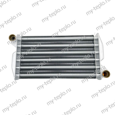 Теплообменник основной для котлов Baxi, аналог 5677660 (MHE-S-6-BF-BX-0-Q1-295)